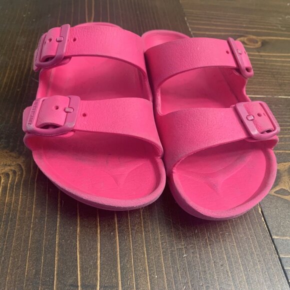 Birkenstock EVA Arizona Essentials Sandal Pink Child Size 12 Water Friendly - Picture 3 of 6